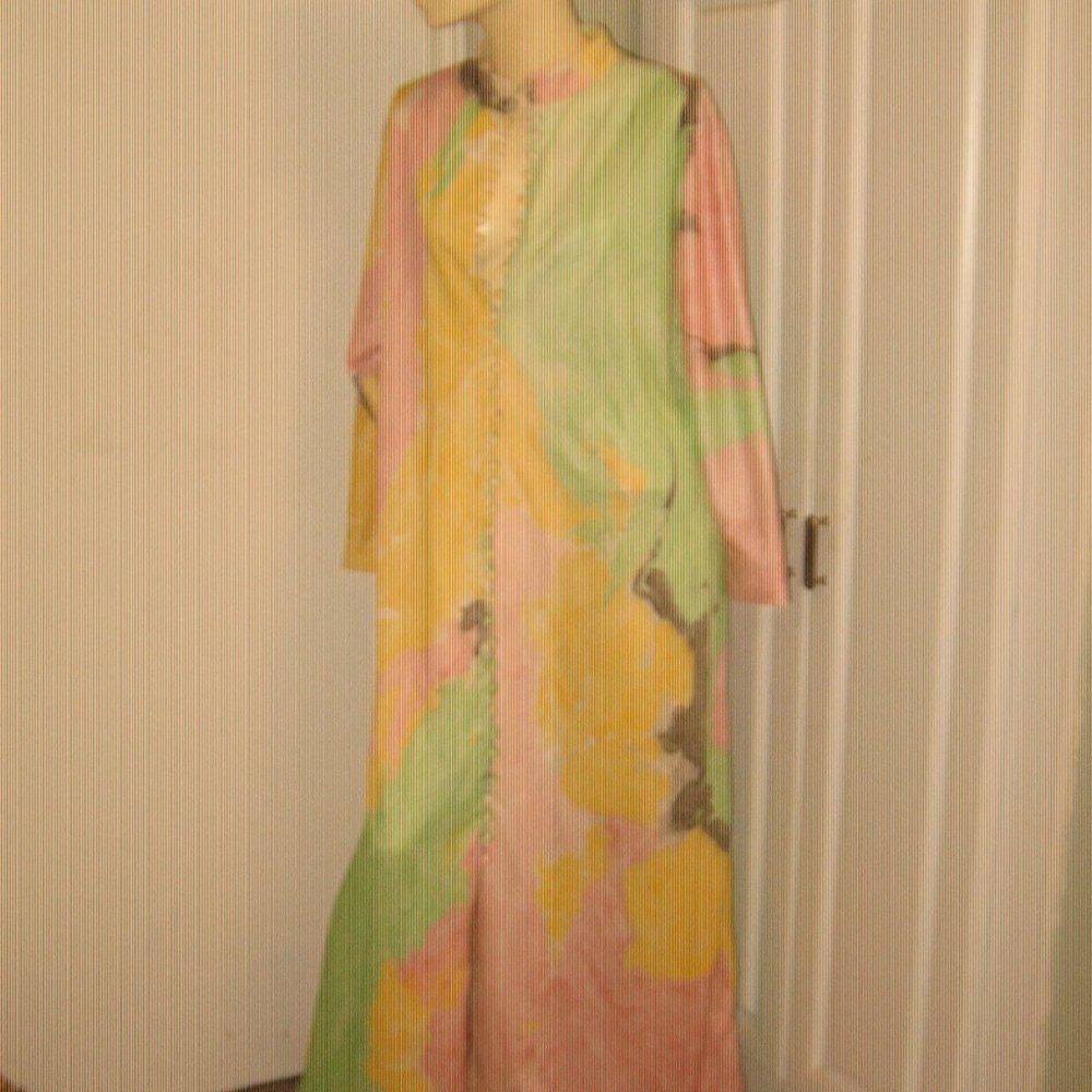 ❤️Vtg DON LUIS OF ESPANA SPAIN FOUR SEASONS BOUTIQUE Long Maxi Dress Sz 18